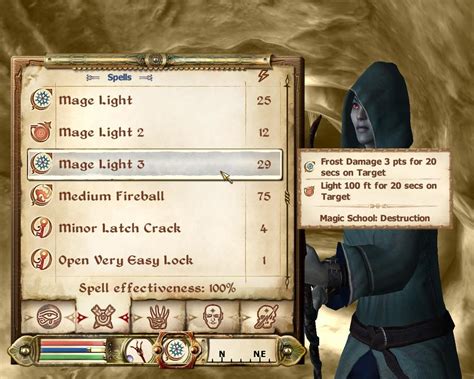 oblivion useful spells